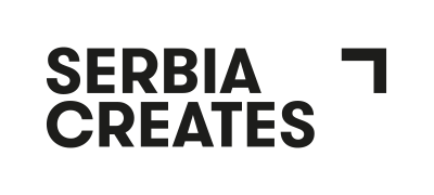 Serbia Creates logo - Engleski